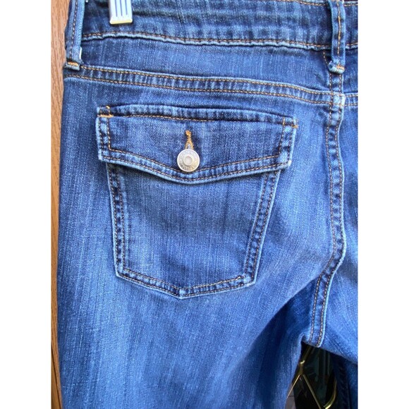 Banana Republic Sz 29/8 Short 34x30 Jeans Low Rise Bootcut Y2K 00s - Picture 7 of 10